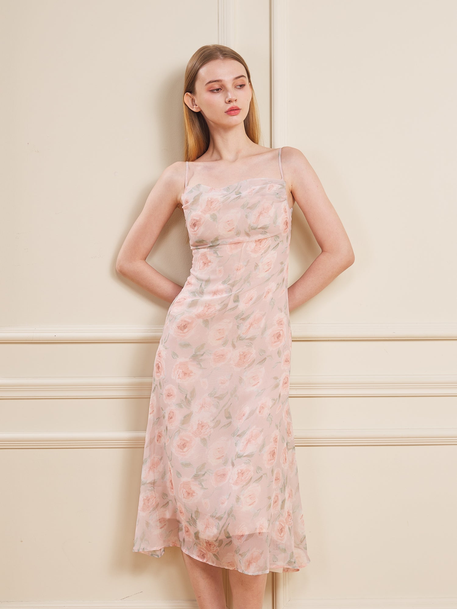 Pink overlay clearance dress